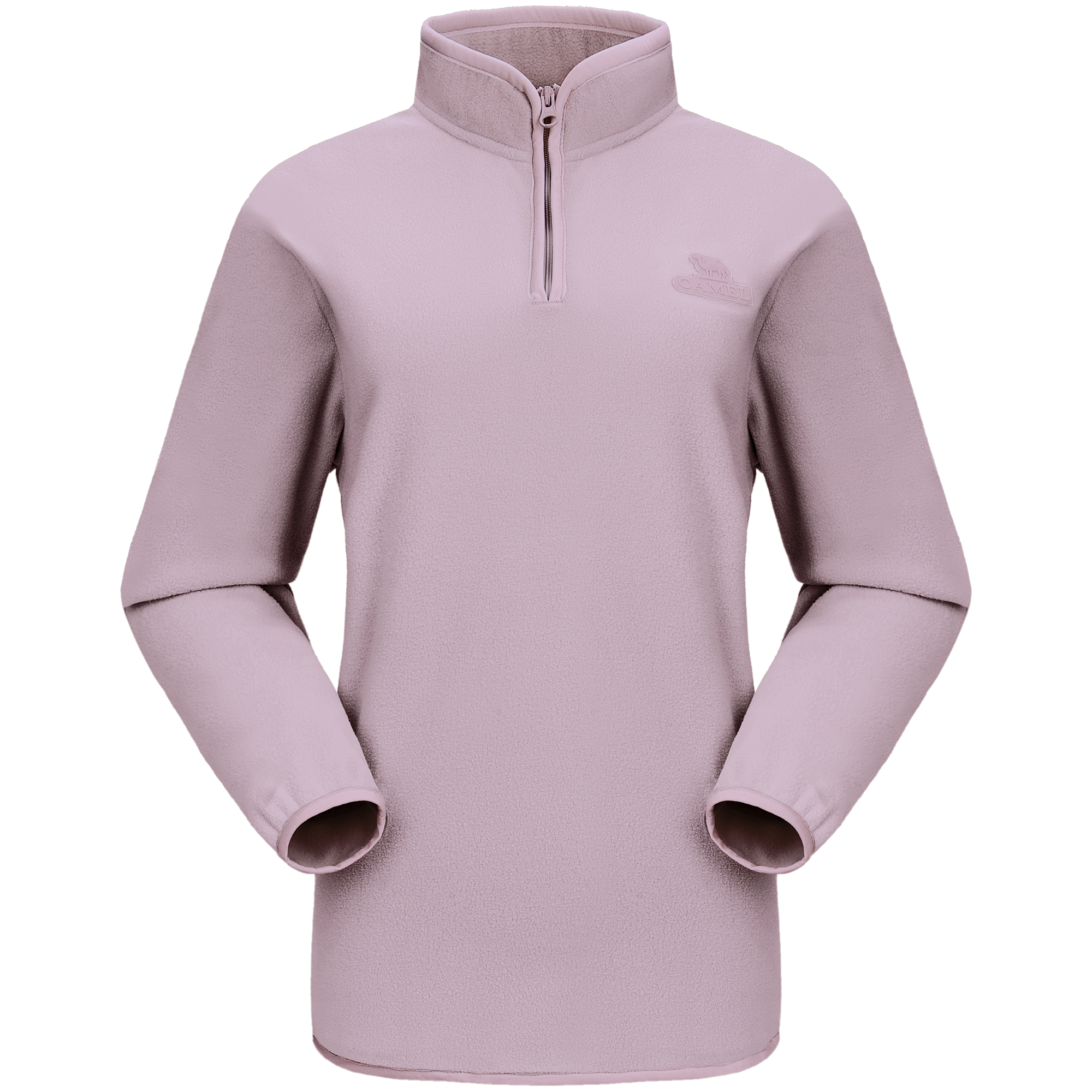 CAMEL Fleece Tops Women's Stand Collar Thickened Other