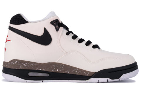 Nike Flight Legacy Gu Feng Mid top Vintage Basketball Shoes Unisex Black