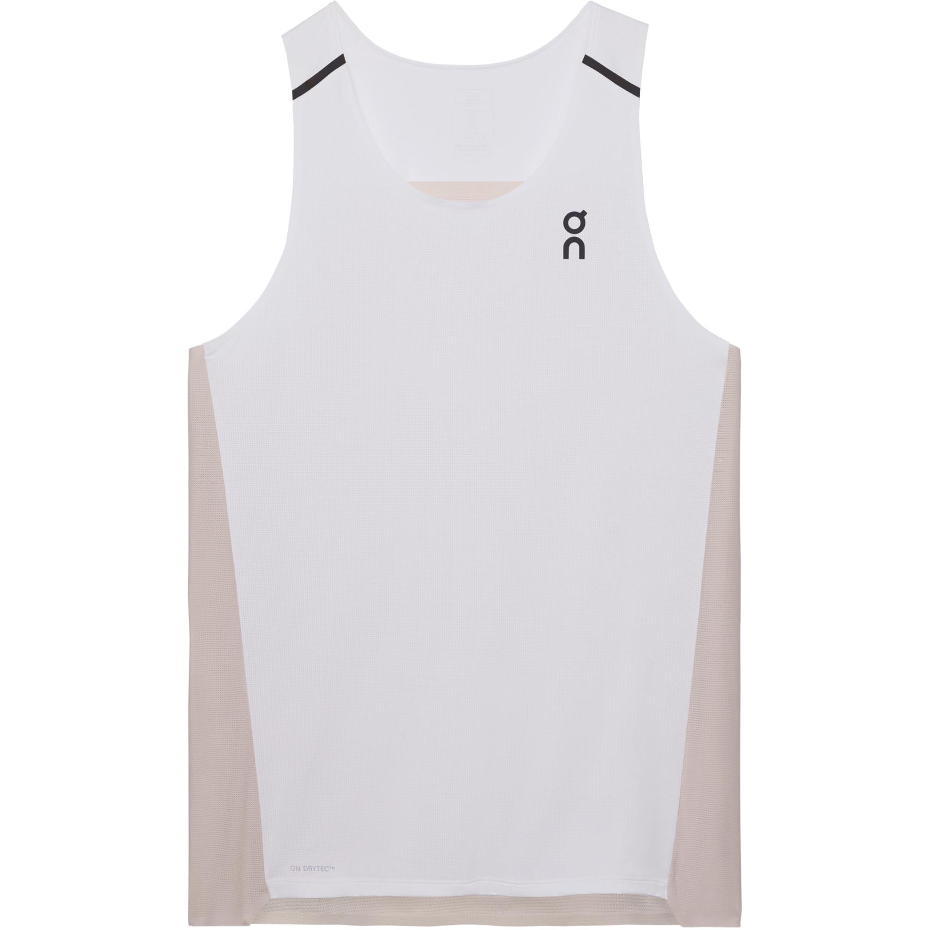 On Performance Running Tank Top Men’s White/Silver