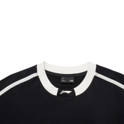 Li Ning Casual Sportswear Unisex Black+Light Heather Gray