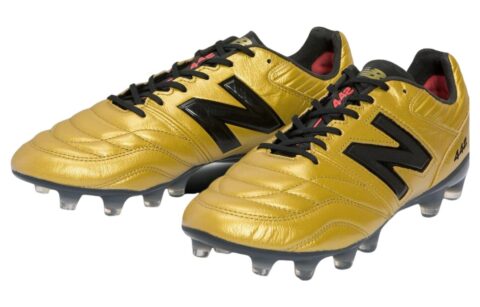 New Balance 442 V2 Pro HG Soccer Shoes ‘Gold Black’