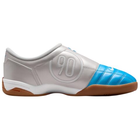 Nike Total 90 IIl Synthetic Leather Slip Resistant Abrasion Resistant Soccer Shoes Unisex University Blue