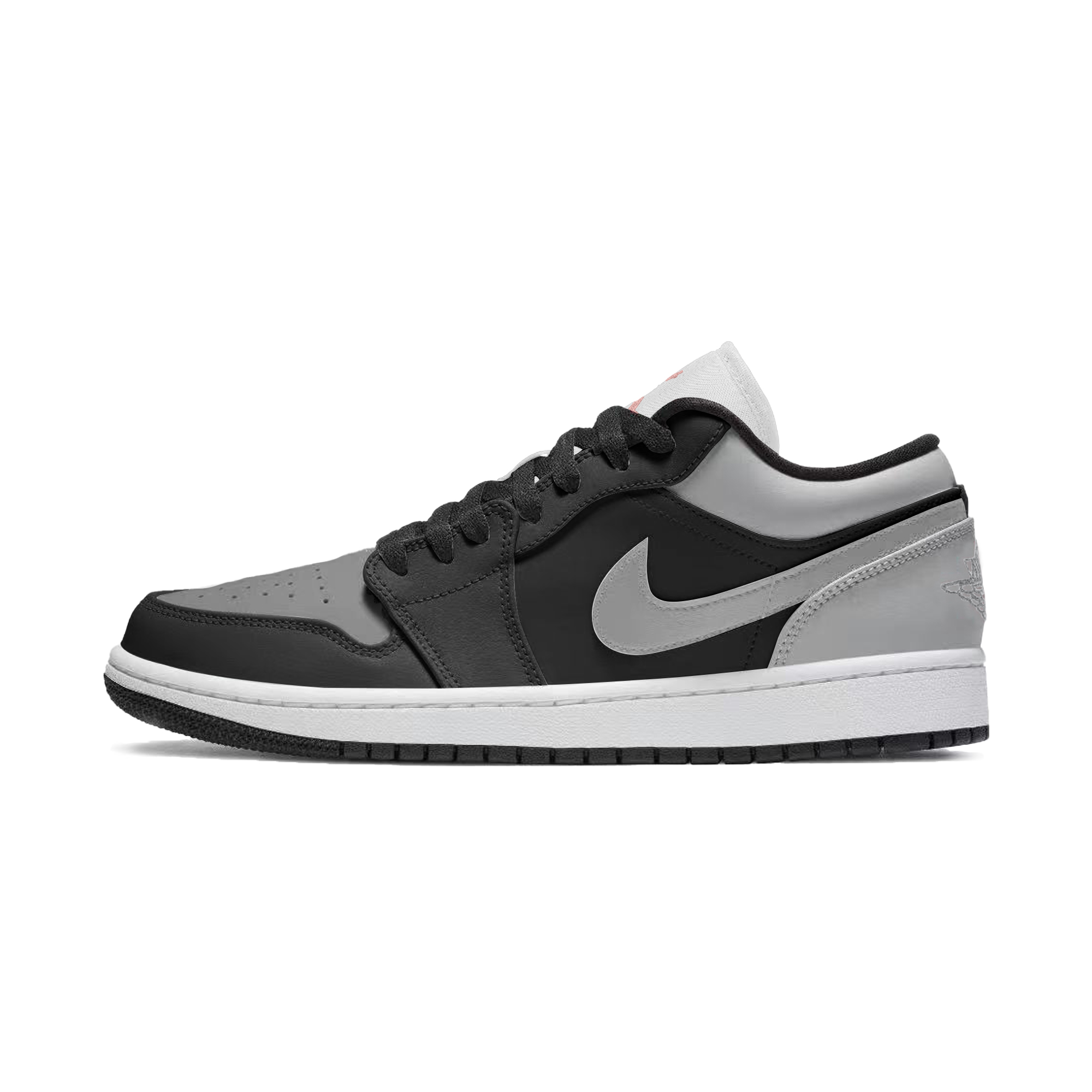 Jordan Air Jordan 1 Abrasion Resistant Abrasion Resistant Low top Vintage Basketball Shoes Unisex Black