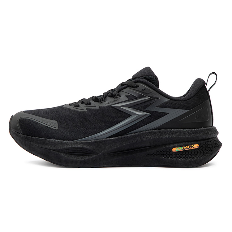 361° Swift Float Cushioning Slip Resistant Abrasion Resistant Low top Casual Running Shoes Men's Black