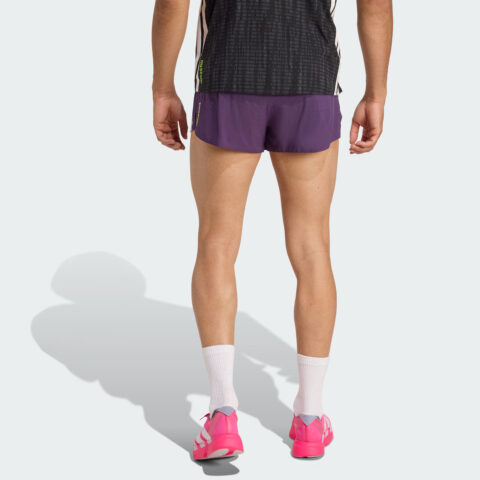 Adidas Free Shipping With AdiClub Adizero Running Split Shorts