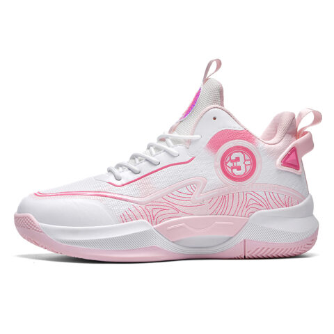 BIANSULONG Cushioning Slip Resistant Abrasion Resistant Support Balance Height Increasing High top Basketball Shoes
