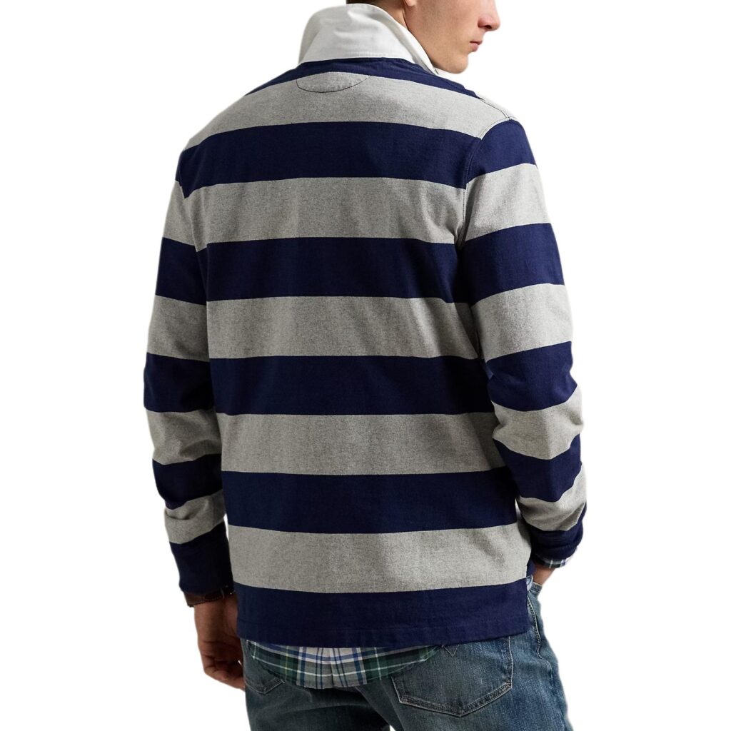 Polo Ralph Lauren The Iconic Rugby striped long-sleeves polo shirt