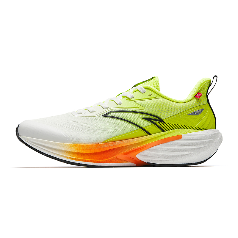 Anta Rocket 7 Running Shoes Men’s Fluorescent Bright Lime/Papyrus White/Basic Black