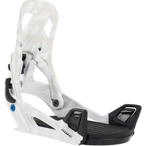 BURTON 2025 STEP ONRE FLEX Ski Bindings Men's Black White Multicolor