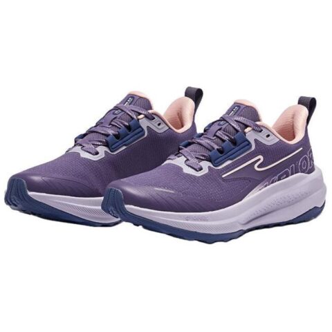 Erke Wild 2.0 Cushioning Slip Resistant Rebound Low top Running Shoes Women’s Purple Pink