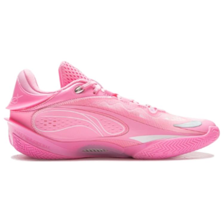 Li Ning Wade 808 5 ULTRA Cushioning, Wear Resistant Low top Basketball Shoes Unisex Neon Pink