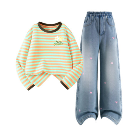 Disney Kids Casual Sportswear Crew Neck Moderate