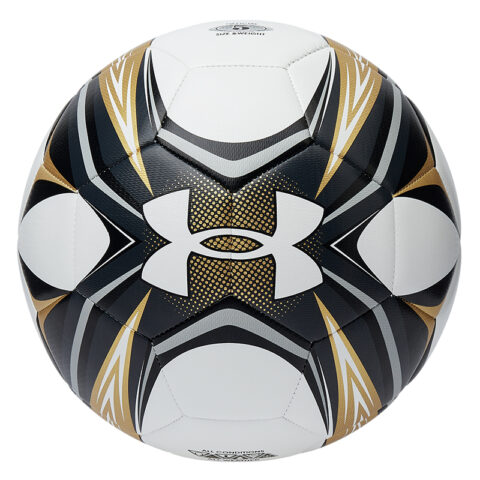 Under Armour Size 5 Ball Soccer Ball TPU Machine Stitched Soccer Ball Unisex Gold