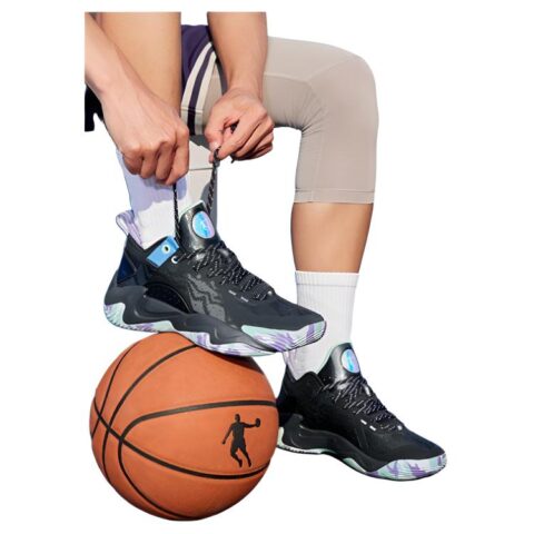 QIAODAN Abrasion Resistant Breathable Support Abrasion Resistant Breathable Support Low top Basketball Shoes Men’s