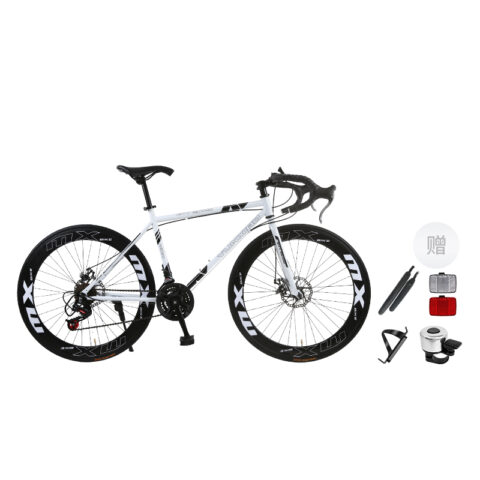 ICOLOUR High Carbon Steel Disc Brake Road Bikes Outdoor