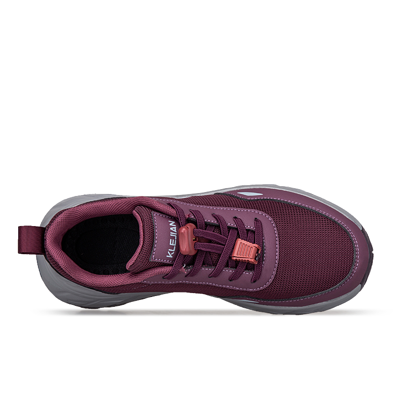 KANGLEJIAN Slip Resistant, Abrasion Resistant, Breathable Low top Casual Shoes Women’s Purple
