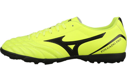 Mizuno Folgado Cushioning Slip Resistant Soccer Shoes Men’s Yellow Black