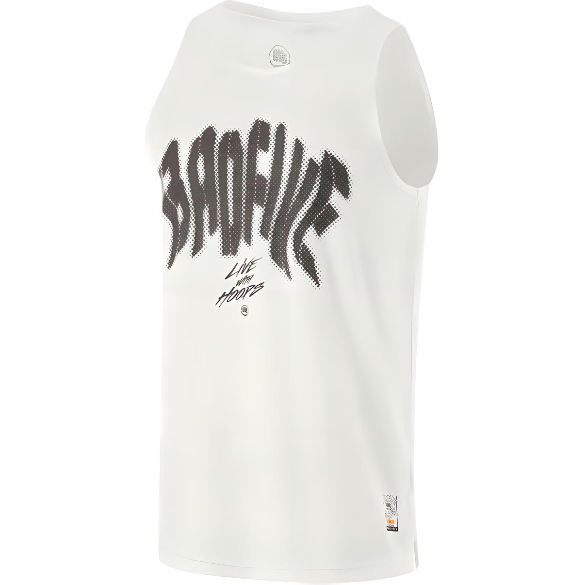 Li Ning Basketball Collection Basketball Jersey Men's Ecru