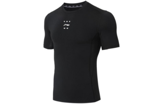 Li Ning Fitness Series Fitness Clothing Men's Black Moderate