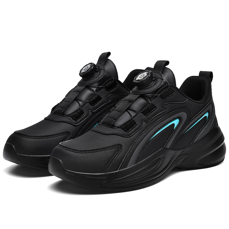 HEIWEILU Synthetic Leather Cushioning Slip Resistant Coverage Cushioning Slip Resistant Coverage Mid top Casual