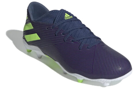 adidas Nemeziz Messi 19.3 Firm Ground Cleats ‘Tech Indigo/Signal Green’
