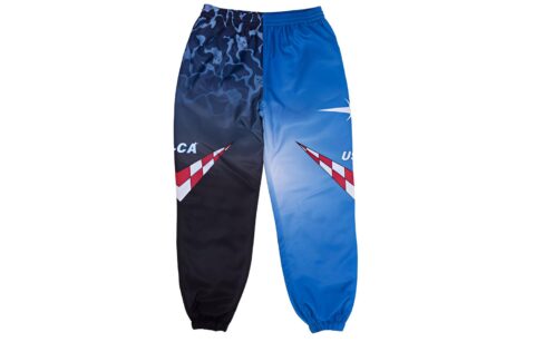 RIPNDIP Racing Casual Pants Unisex Black Blue