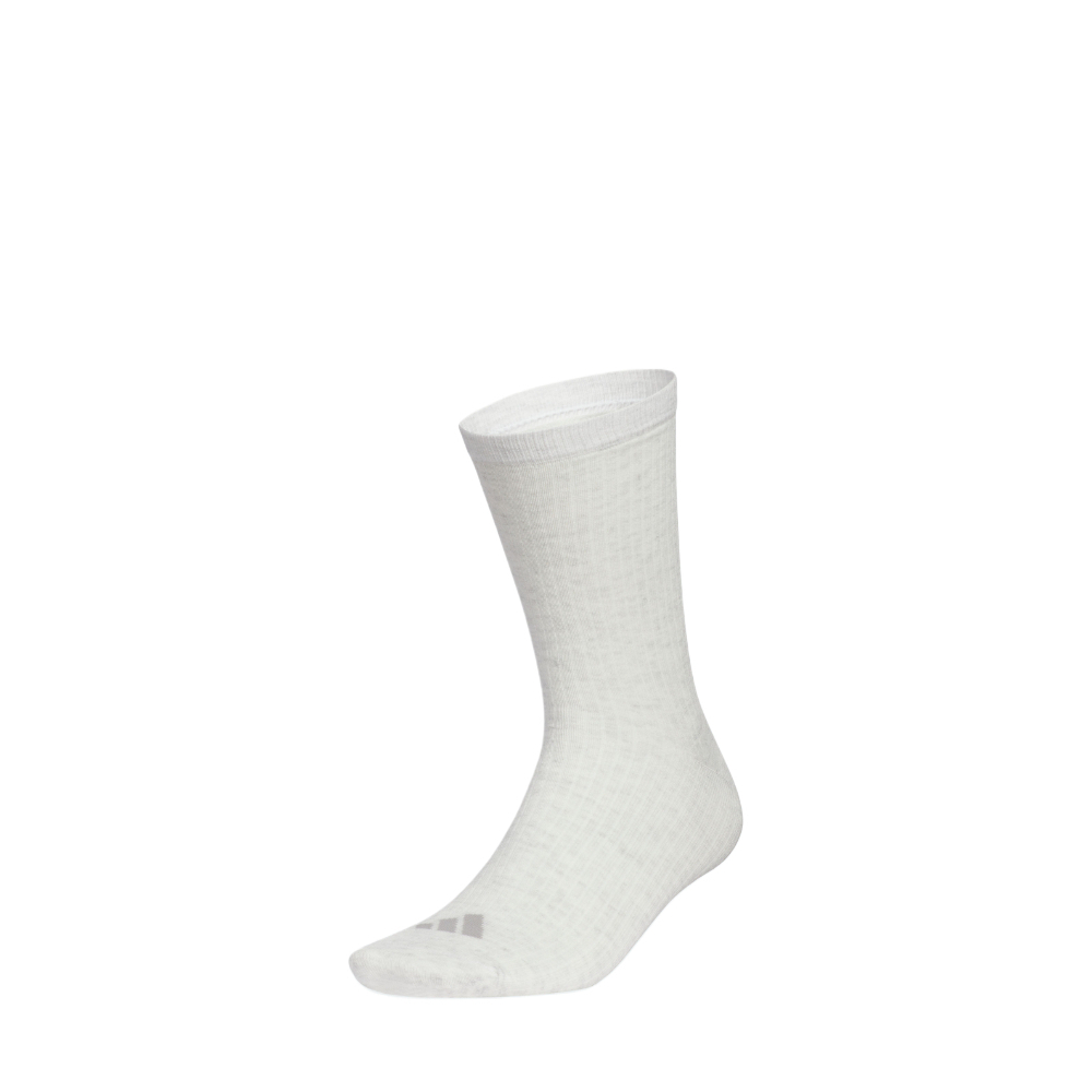 Adidas SS25 Crew Socks Women's 1 Pack Jade White Pure Gray
