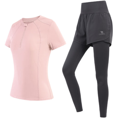 CAMEL Yoga Sets Women’s Thin