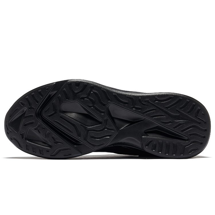 Erke Cushioning Abrasion Resistant Cushioning, Wear Resistant Low top Casual Running Shoes Women’s Jet Black