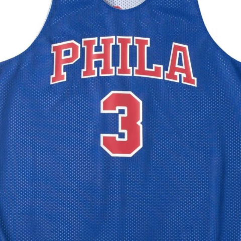 Mitchell Ness Basketball Jersey Unisex Blue
