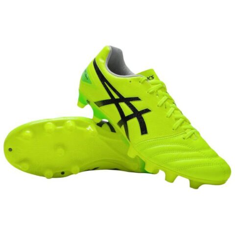 ASICS DS LIGHT PRO AG Artificial Ground Abrasion Resistant Soccer Shoes Unisex Green Wide Fit
