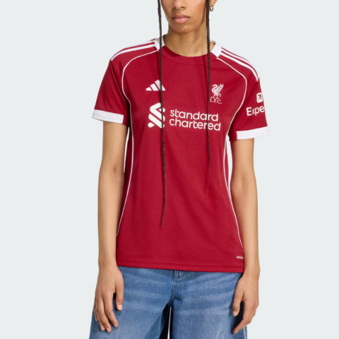 Adidas Free Shipping With AdiClub Liverpool Fc 25/26 Home Jersey