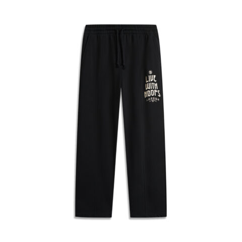 Li Ning Basketball Collection Sports Pants Men’s Black