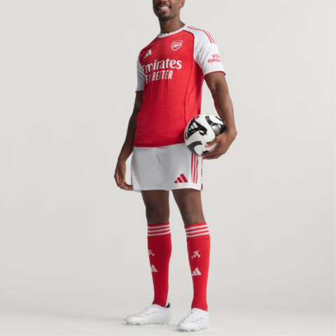 Adidas Free Shipping With AdiClub Arsenal 25/26 Home Authentic Jersey