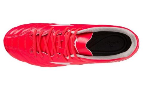 Mizuno Monarcida AG Artificial Ground Slip Resistant Abrasion Resistant Soccer Shoes Men’s Red White