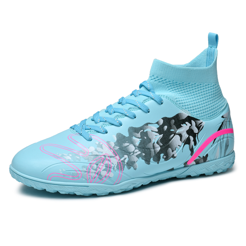 WEJIESS TF Turf Artificial Turf Slip Resistant Abrasion Resistant Slip Resistant Abrasion Resistant Soccer Shoes Unisex