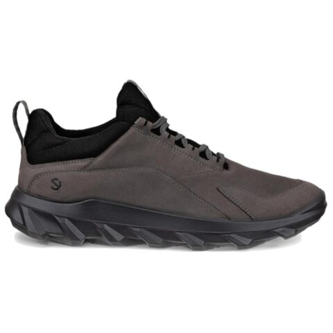 Ecco Driver Cow Leather Slip Resistant Abrasion Resistant Low top Running Shoes Men’s Iron Gray