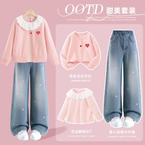 Disney Kids Casual Sportswear Lapel Moderate