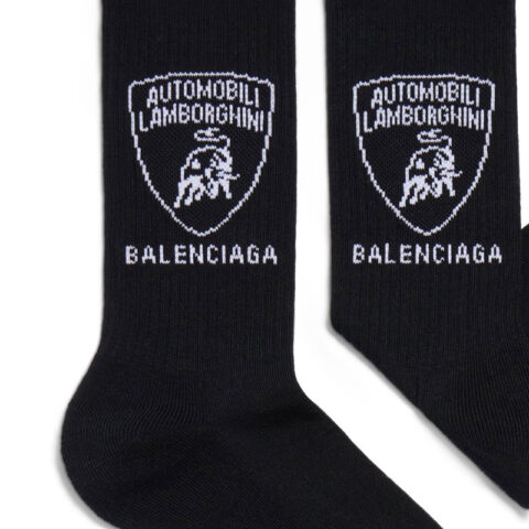 Balenciaga logo-jacquard socks