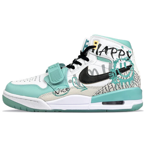 Jordan Legacy 312 Abrasion Resistant Breathable Cushioning Slip Resistant High top Vintage Basketball Shoes Men’s