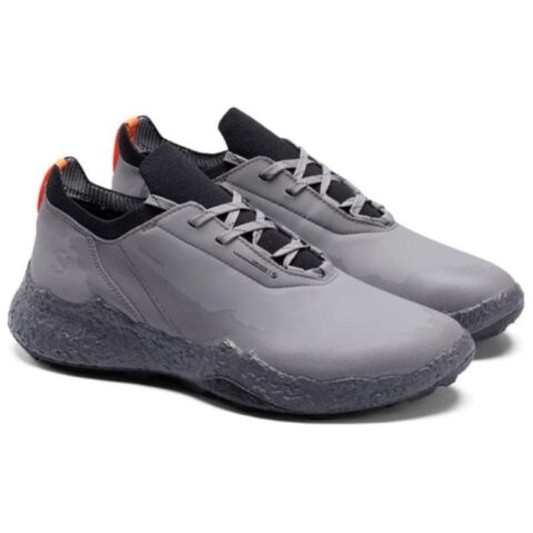 Ecco Golf Biom H5 Cow Leather Abrasion Resistant Low top Golf Shoes Men’s Gray