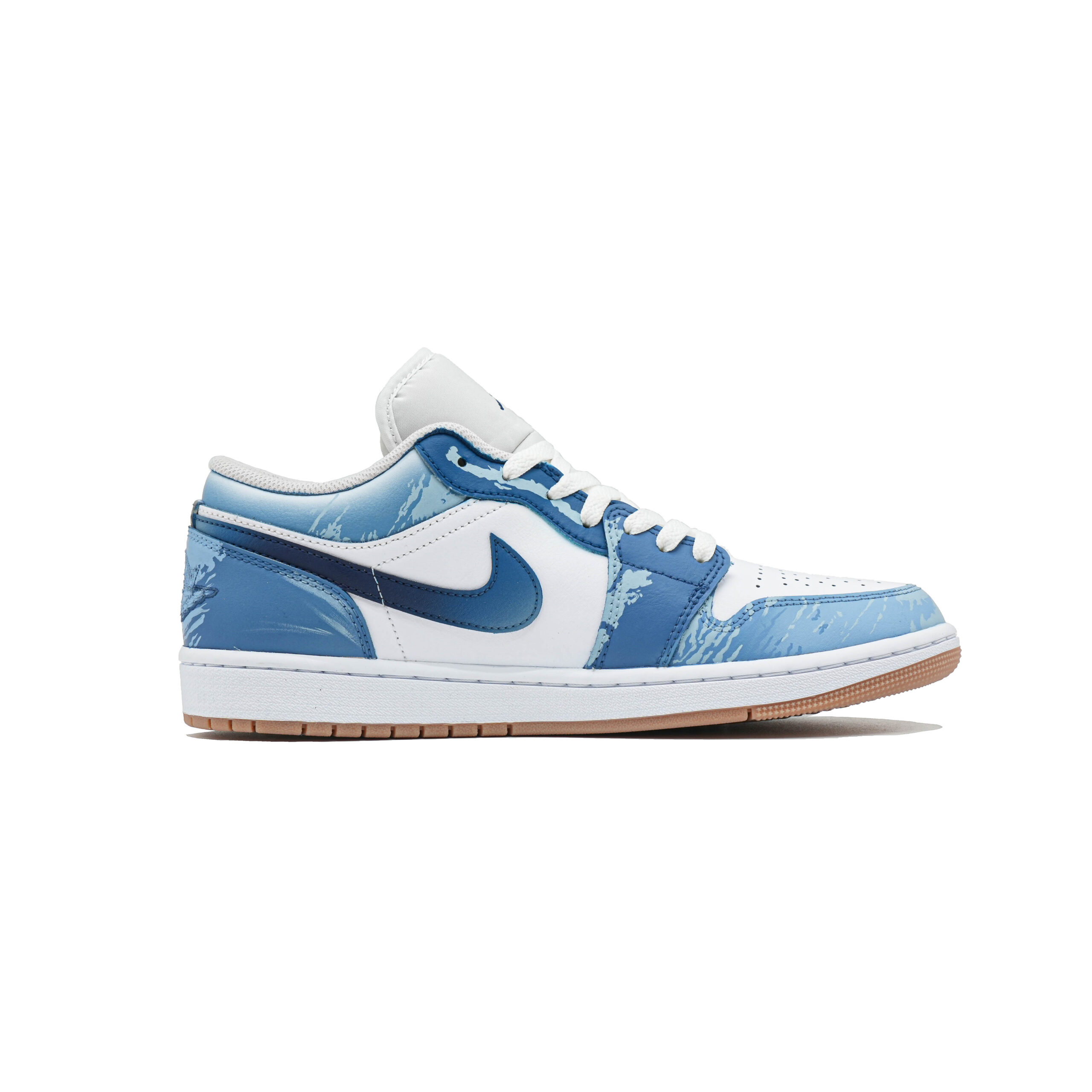 Jordan Air Jordan 1 Vintage Basketball Shoes Men’s Low Top White