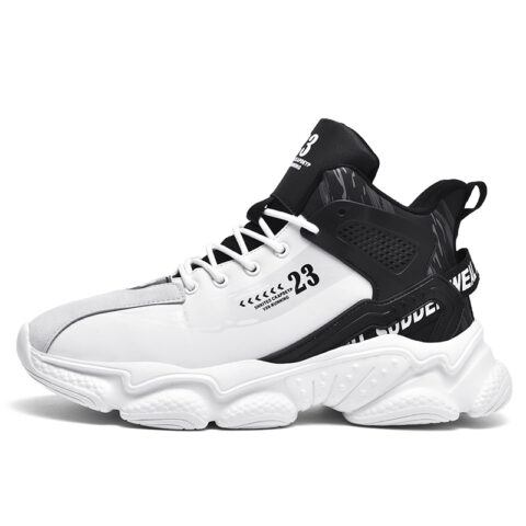 HEIWEILU Slip Resistant Thermal Abrasion Resistant Slip Resistant Thermal Abrasion Resistant High top Basketball Shoes
