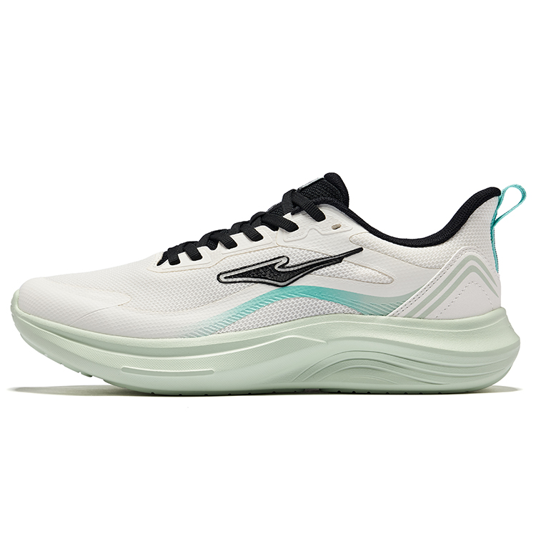 Erke Cushioning Breathable Low top Running Shoes Men’s Microcrystal White Jet Black