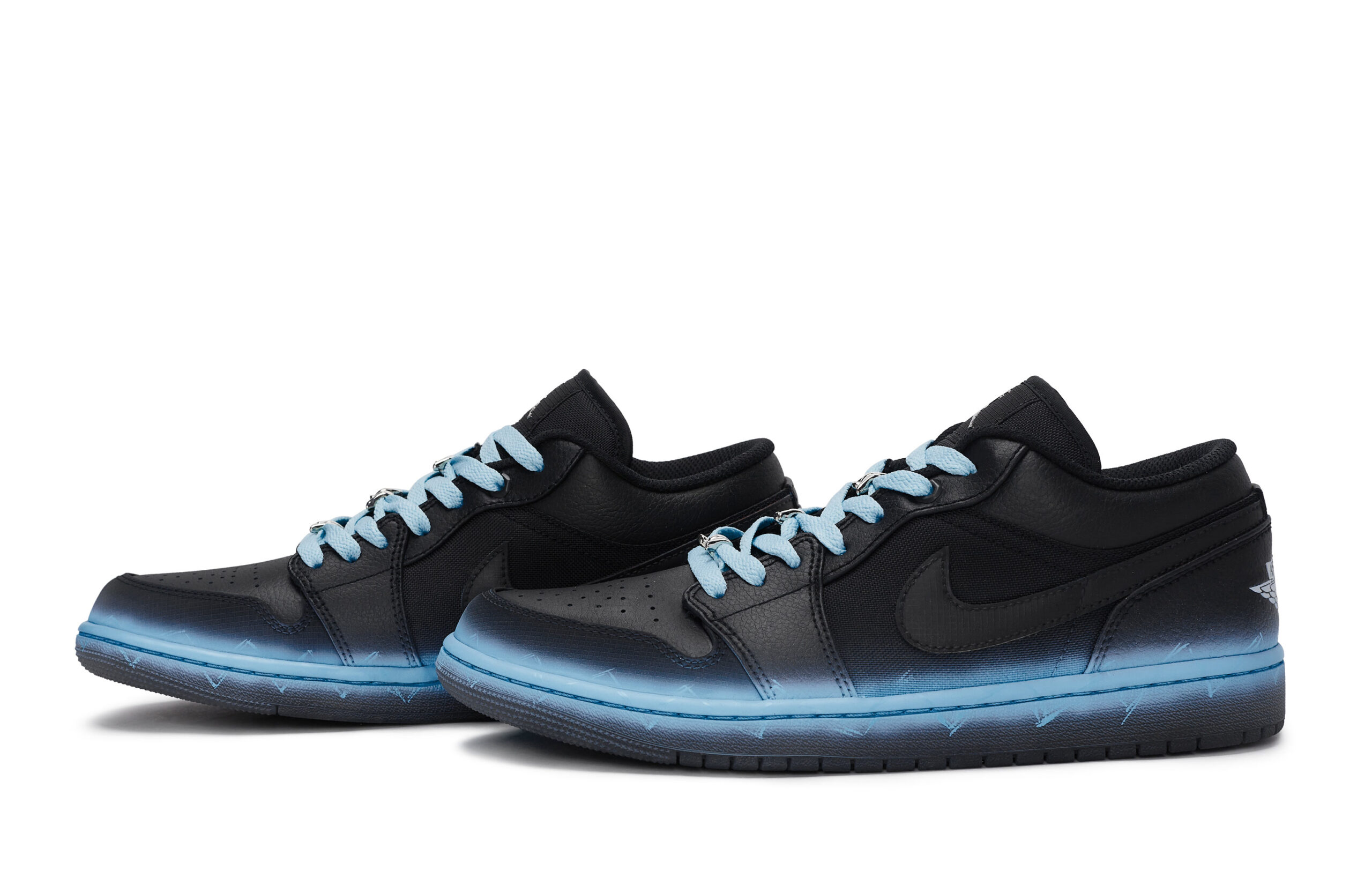 Jordan Air Jordan 1 Vintage Basketball Shoes Unisex Low Top Blue