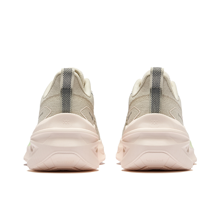 Erke Cushioning Abrasion Resistant Rebound Low top Casual Running Shoes Women’s White Green