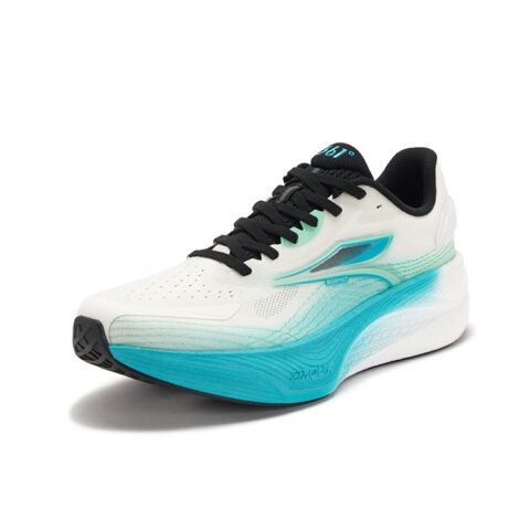 361° Abrasion Resistant Breathable Rebound Low top Casual Running Shoes Men’s Electric Blue