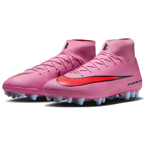Nike Mercurial Superfly 10 Support Rebound Soccer Shoes Unisex Pink Purple
