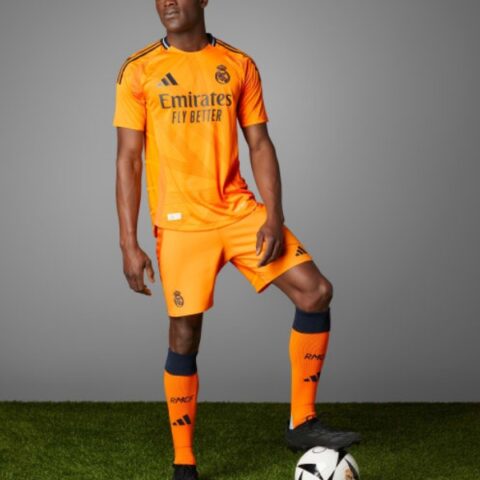 Adidas Free Shipping With AdiClub Real Madrid 24/25 Away Authentic Jersey