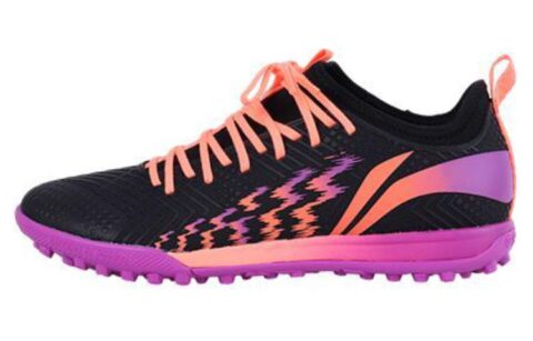 Li Ning TF Turf Artificial Turf Cushioning Slip Resistant Abrasion Resistant